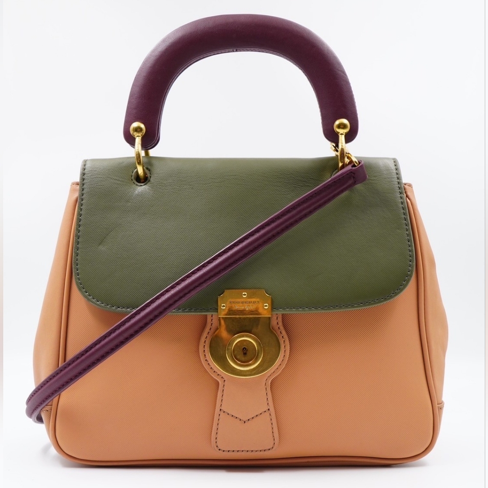 (MT351) Burberry DK88 Top Handle Bag Multiple colors